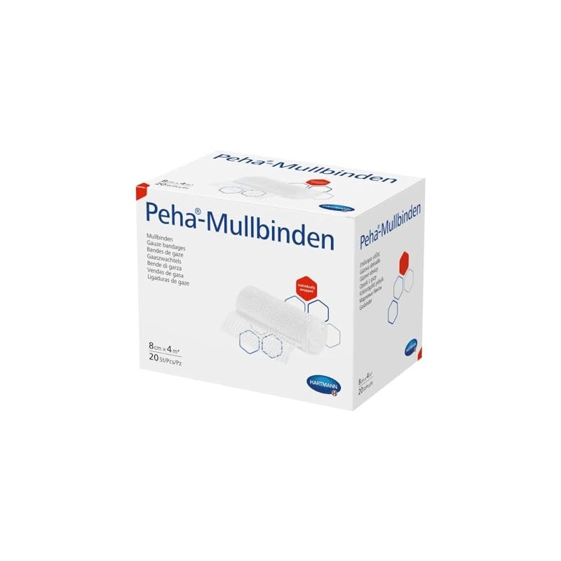 Peha Gauze Bandage 8 cm x 4 m