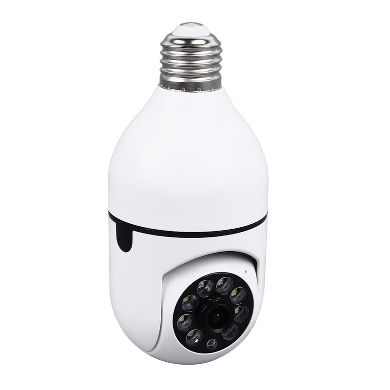 Light Bulb Security Camera Wireless 360 Degree Panoramic View 2