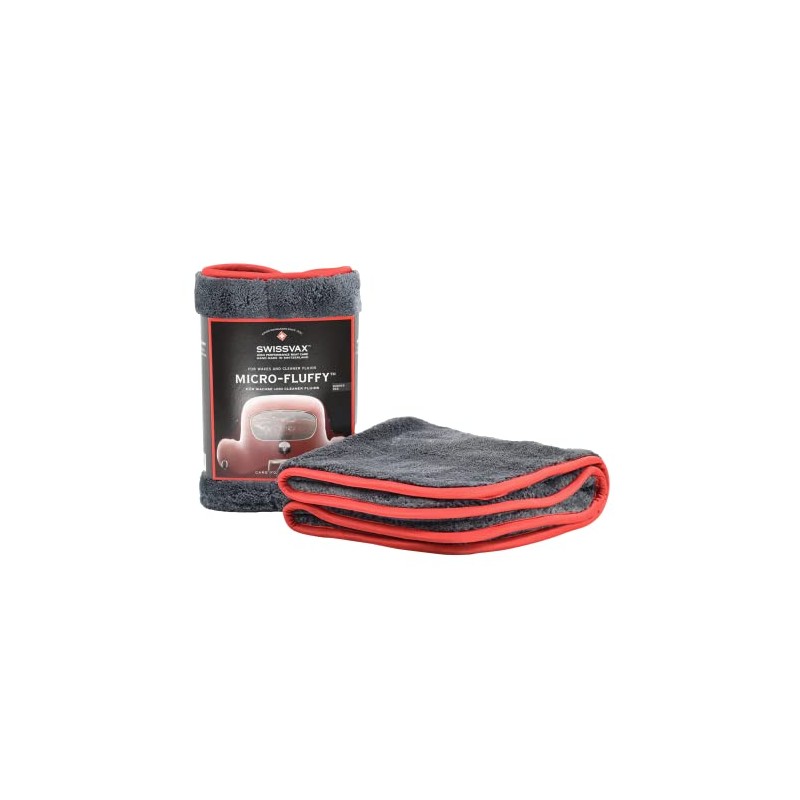 Swissvax Europe SWISSVAX Micro-Fluffy Wax towel, Red