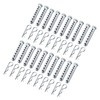 8-20Pack Multisize Flat Head Adjustable Clevis Pin,with Multi-Hole Cylindrical Pin