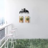 ABOOFAN Owl Design Heavy Duty Wall Mounted Coat Rack with