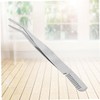 TOVINANNA Portable Eyebrow Tweezer with Comb Stainless Steel Eyelash Extension