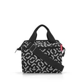 reisenthel Allrounder Cross Signature Black Kleine Crossbody Bag mit abnehmbarem und verstellbarem Schultergurt Aus wasserabweisendem Material