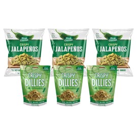 Fresh Gourmet Variety Pack Salad Toppings (Crispy Dillies + Crispy Jalapenos (3 Each))