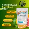 A-Z Multivitamins and Minerals 23 Micronutrients Complex 90 Tablets