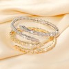 SVNXI Bracelet Snake Shape Adjustable Bangle Fashion Classic Style Male