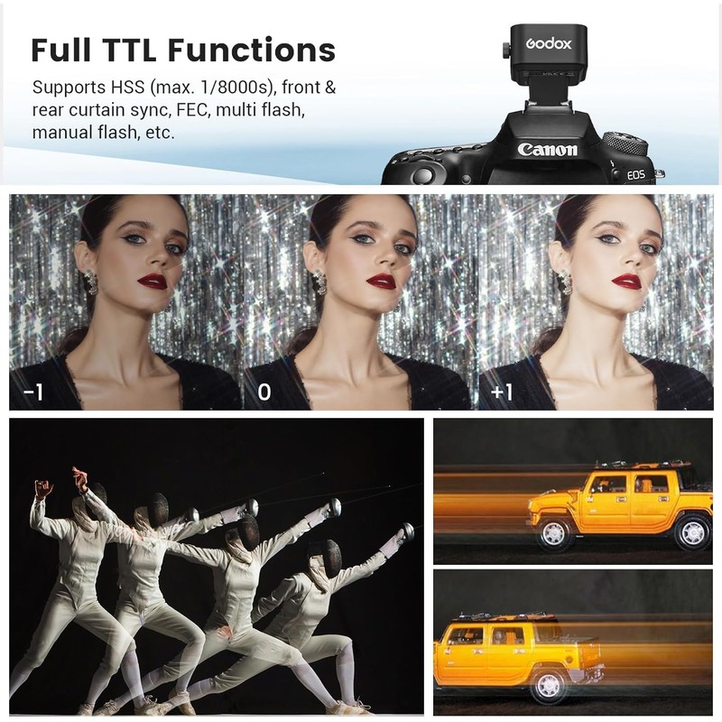 Godox X3C X3 C X3-C TTL Wireless Flash Trigger Compatible