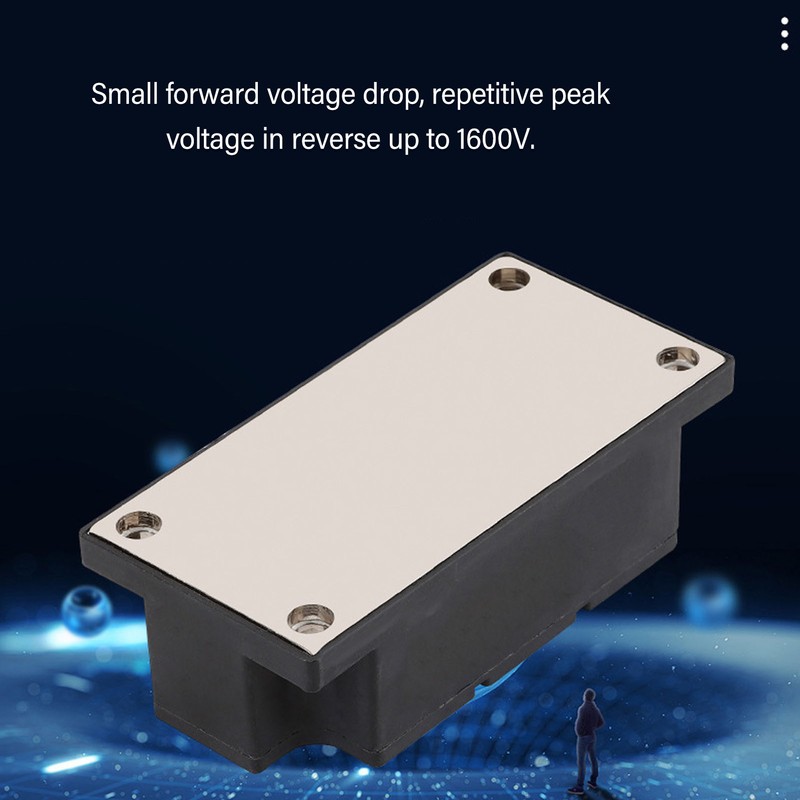 Bridge Rectifier 1600V 3 Terminal 2 in 1 Out Common