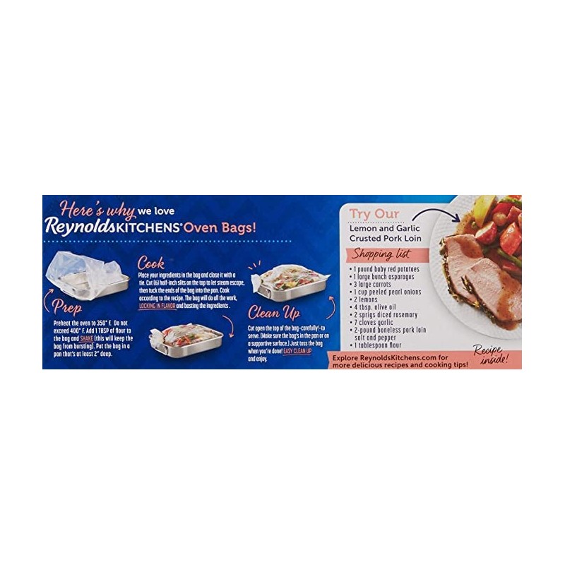 Reynolds Reynolds Kitchens Large Oven Bags, 5 Count (Pack of