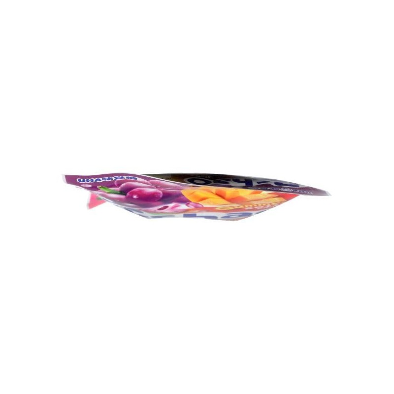 UHA Mikakuto Soft Candy with Gummy Bits, 4 Fruit Flavors,