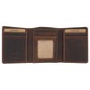 VISCONTI Hunter Collection Apache Leather Tri-Fold Wallet RFID Blocking 700