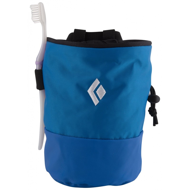 Black Diamond Mojo Zip Chalk Bag, Small/Medium, Ultra Blue