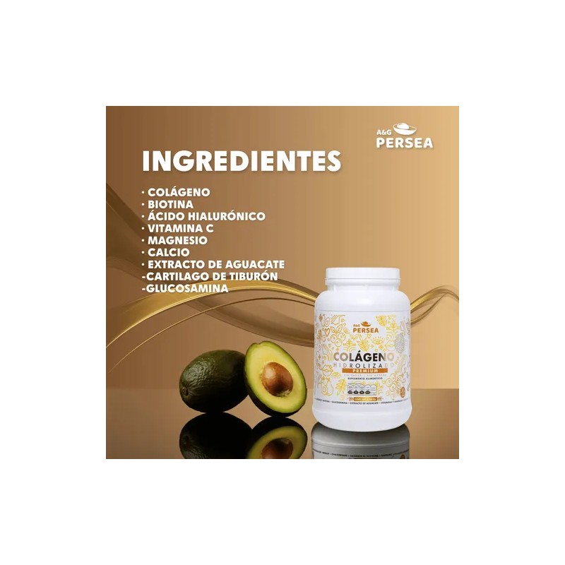 Ag Persea- Colageno Hidrolizado Premium 1.2 Kg-sin Sabor