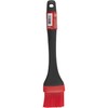 GoodCook Touch Silicone Basting Brush with Non-Slip Handle, Red/Black