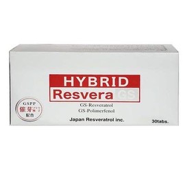 Japan Resveratrol Hybrid Resvera GS 30 Tablets