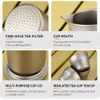 Titanium Tea Pot Cups Set Outdoor Camping Tea Service Lightweight