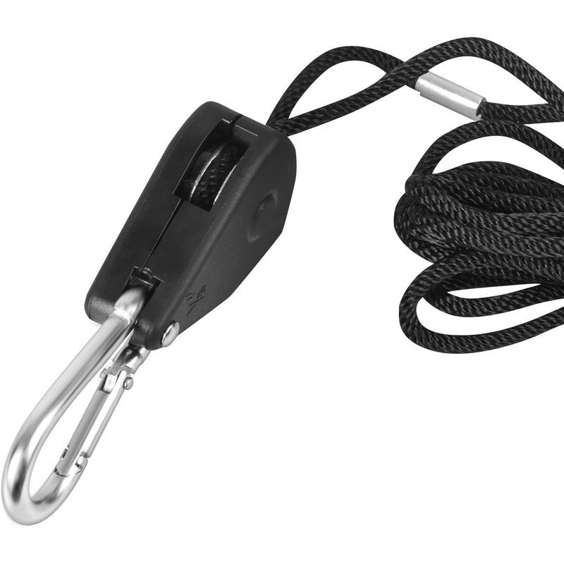 Senua 2 Pairs Ratchet Hangers 1/8 Inch Adjustable Heavy Duty