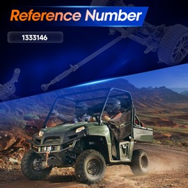 Amzdrive Propshaft Assembly Fit for Polaris RANGER CREW 900 2015-2019 | Fit for Polaris RANGER 1000 XP 2017-2018 | Fit for Polaris RANGER 1000 DIESEL CREW 2015-2018, OEM Part: 1333146