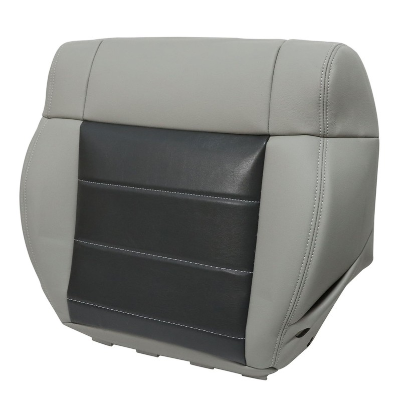 NLQR Driver & Passenger Side Bottom Replacement Seat Cover Leather