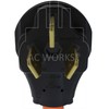 AC WORKS NEMA 10-50P 50A 3-Prong Plug to NEMA 6-20R