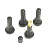 Set of 4 Snap-in Rubber Valves, TR 413 Tyre Valves,