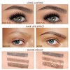 3pcs FOCALLURE Liquid Eyebrow Pencil 4-Fork Eyebrow Pen LongLasting Waterproof