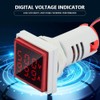 AC 22 mm 60-500 V 0-100 A Digital Voltmeter Ammeter,