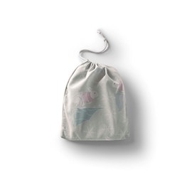 Le Jardin du Lin Bedruckte Baumwoll Taschen mit Kordelzug, Einkaufstasche, Beutel, Stoffsack, Stofftasche, Gemüsesack, Wiederverwendbare, Umweltfreundlich, Mehrzweck, Faltbar, Größe: 12x15 Cm