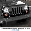 SQQP Front Turn Signal Light Lamp Trim Cover Compatible with