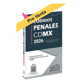 Códigos Penales De La Cdmx 2026 -profesional - Isef - Nuevo                                                                                           
