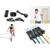 KOBONA Exercise Resistance Bands Set - 5 Workout Bands Stackable