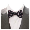 GUSLESON 4PCS Men's Christmas Bow tie Festival Theme Bowties Pre-Tied