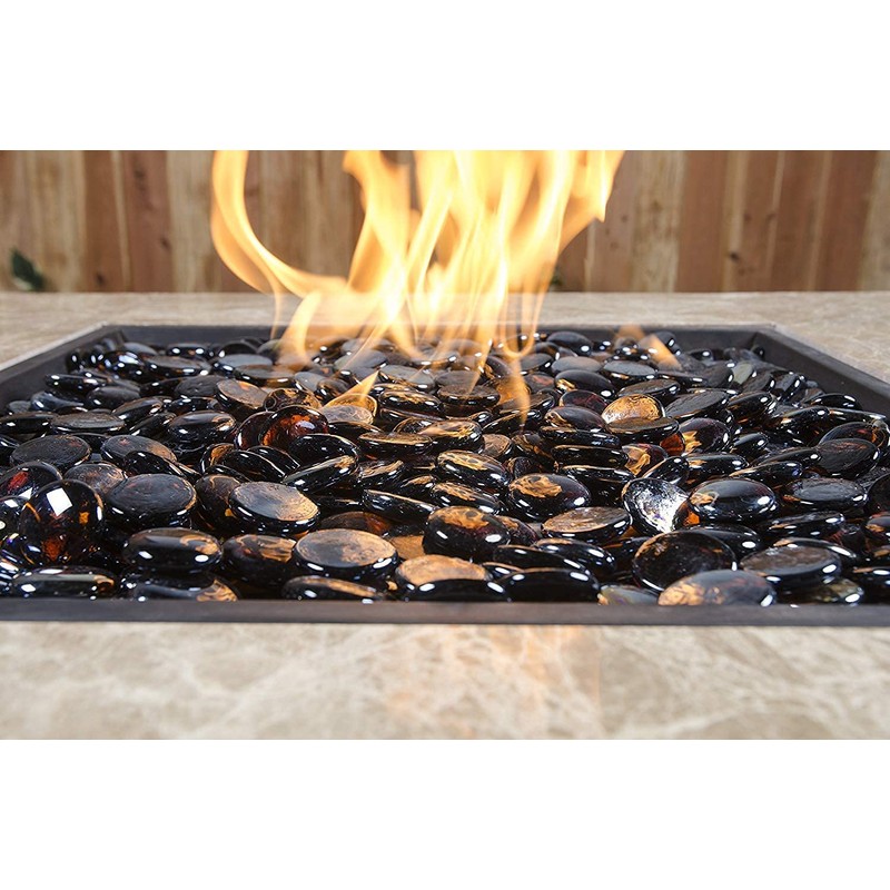 Bond Manufacturing 67986 10lb LavaGlass Round Fire Pit Dispersion Glass,