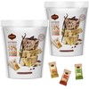 Achva Kosher Vanilla, Cocoa Beans, and Pistachio Mini Halva Bars