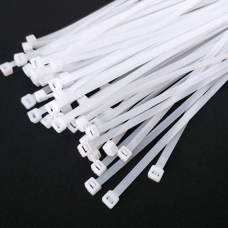 Retoo Pack of 100 Cable Ties 200 x 3.6 mm