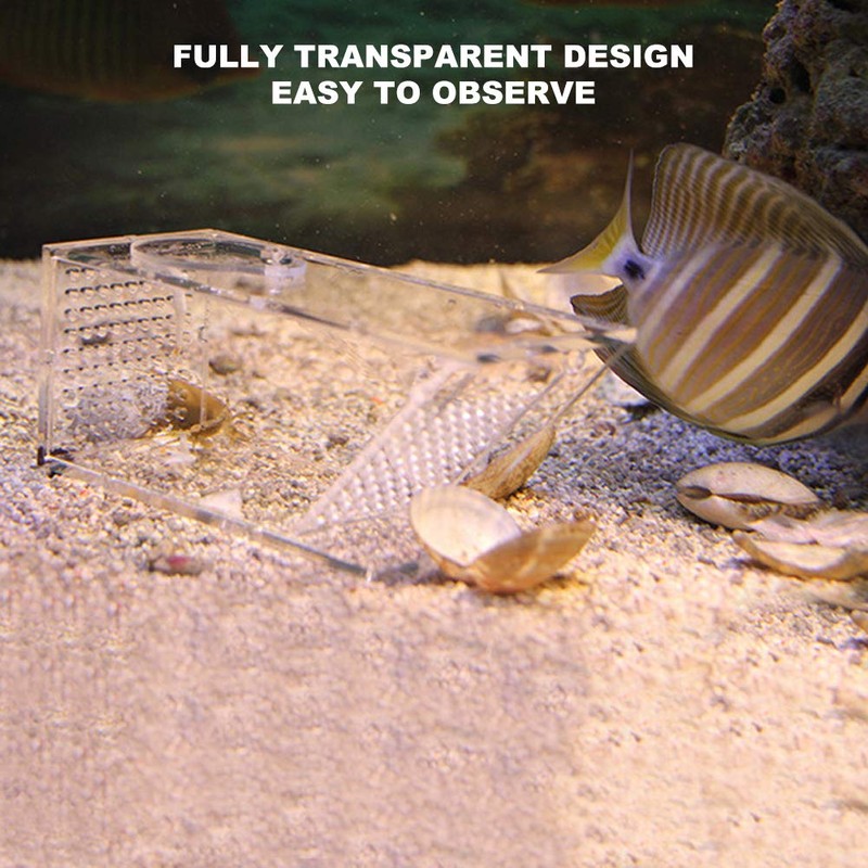 Yosoo Health Gear Trap Catcher Box Aquarium Disposable for Catching