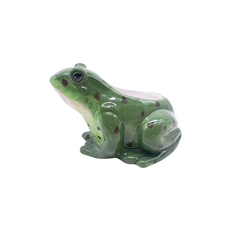 Blue Sky Ceramic Frog 8" Planter