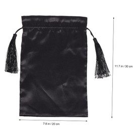 Beavorty Robust Drawstring Pouches Party Goodie Bags with Tassel Storage Pouches for Makeup Toiletry