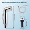 Hygie Rinse Kitchen Sink Spray Attachment/Hose/Holder Set Compatible with Moen/Delta