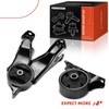 A-Premium 2PCS Front and Rear Engine Motor Mount Kit Compatible