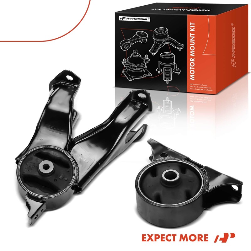 A-Premium 2PCS Front and Rear Engine Motor Mount Kit Compatible