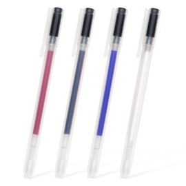 Kearing Heat Erasable Fabric Marking Pens Set, Water Erasable Marker for Fabric, 4 Pcs Assorted Colors for Sewing, Crafting, Quilting and Designing