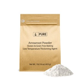 Pure Original Ingredients Arrowroot Powder (1 lb) Corn Starch Alternative, Thickener & Binder