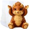 GLITZXFH Squirrel Candle Mold Squirrel Candle Resin Casting Silicone Molds
