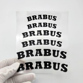 Brake Caliper Sticker [Provide Dozens of Patterns for You to Choose] Black