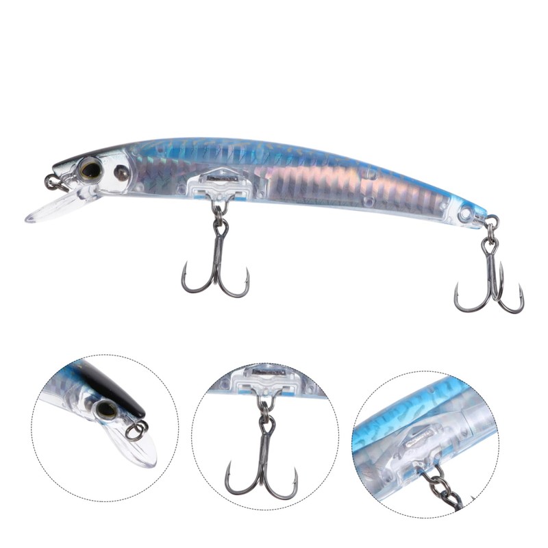 Kisangel Bionic Outdoor Fishing Lures Sinking Bait Light Compact Lifelike