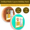 Delikat Wafer Layers Tort Variety Holiday Pack 90g each-Cocao and