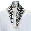 OULIGET Ribbon Silk Scarf Necklace Magnetic Buckle,Scarf Tie Neck Scarfs