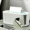 Cable Storage Box Tidy Wire Management Case Power Plug Socket