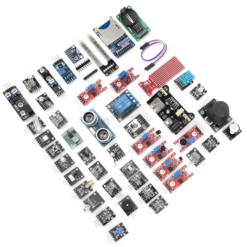 45pcs set Sensor Modules Starter Kit Professional DIY's Updated Development